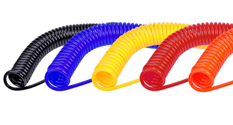 Spiral hoses for Industrial automation